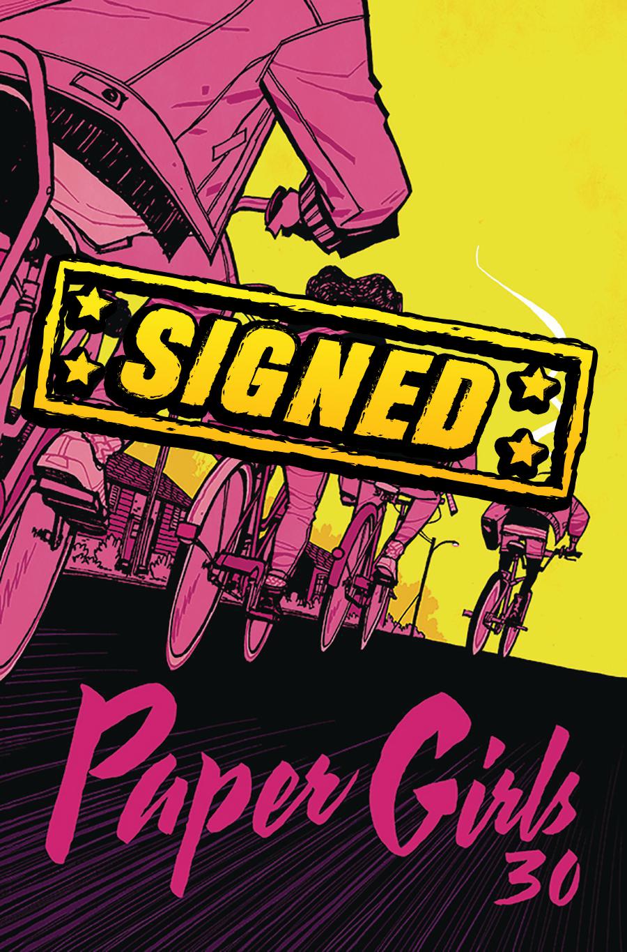 Paper Girls # 30 Cover B (з автографами)