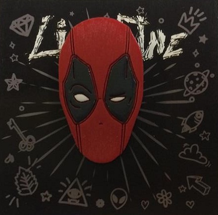 Дерев’яний значок Дедпул | Deadpool