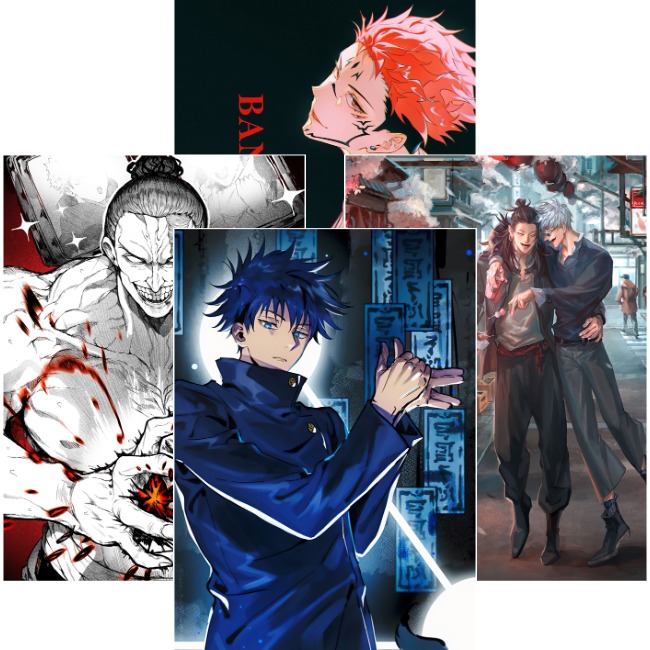 Плакаты A3 Jujutsu Kaisen / Магическая битва 039