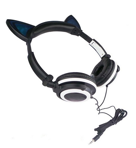 Наушники Cat Ears с подсветкой (в ассортименте)