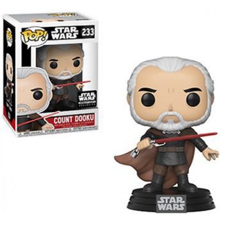 Фігурка-башкотряс Funko Граф Дуку Зіркові війни | Count Dooku Star Wars (ЕКСКЛЮЗИВ)