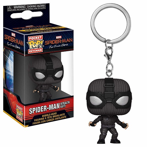 Брелок-фигурка Funko Человек-Паук Стелс-костюм (Вдали от дома) | Spider-Man Stealth Suit (Far From Home)