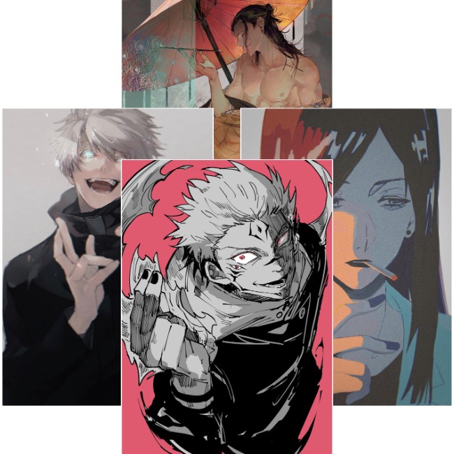 Плакаты A3 Jujutsu Kaisen / Магическая битва 015