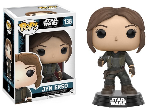 Фігурка-башкотряс Funko Джин Ерсоя Зоряні Війни Ізгой-один | Jyn Erso Star Wars Rogue One