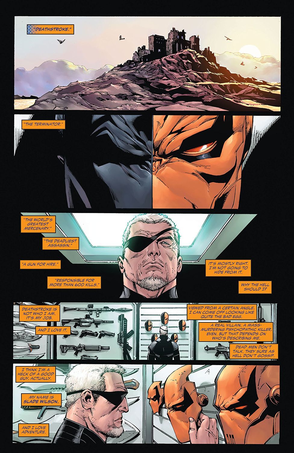 Deathstroke. Vol. 1: Gods of War TPB. Book & Mask Set