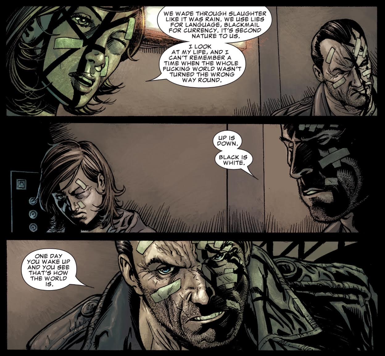 The Punisher. MAX. Vol. 4: Up is Down and Black is White TPB