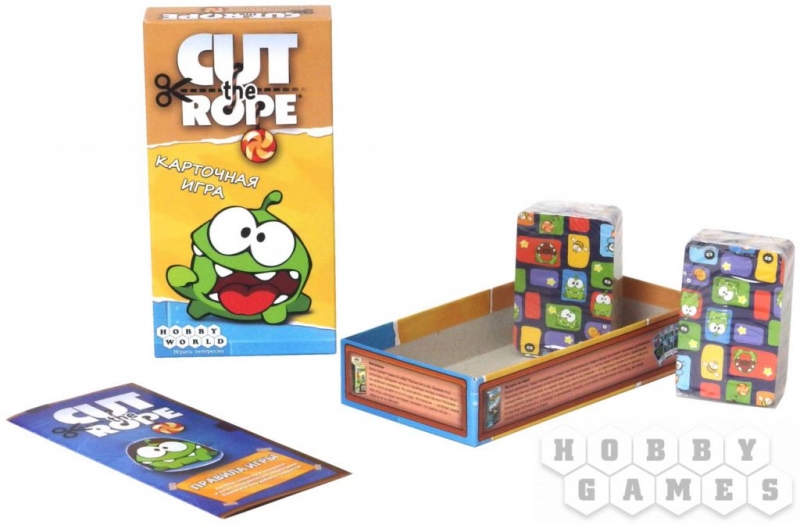 Cut The Rope. Карточная игра