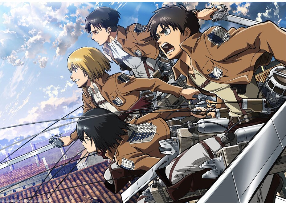 Плакати А3 Attack on Titan / Атака Титанів 006
