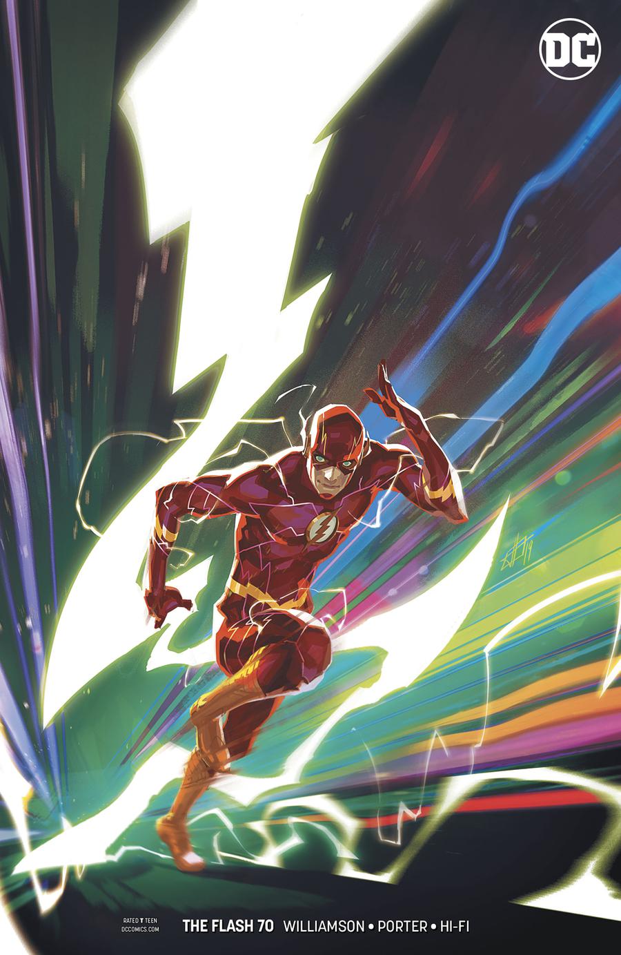 The Flash # 70 Cover B Variant Toni Infante Cover