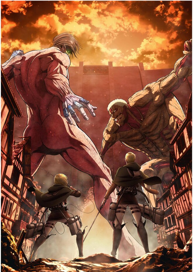 Плакати А3 Attack on Titan / Атака Титанів 012