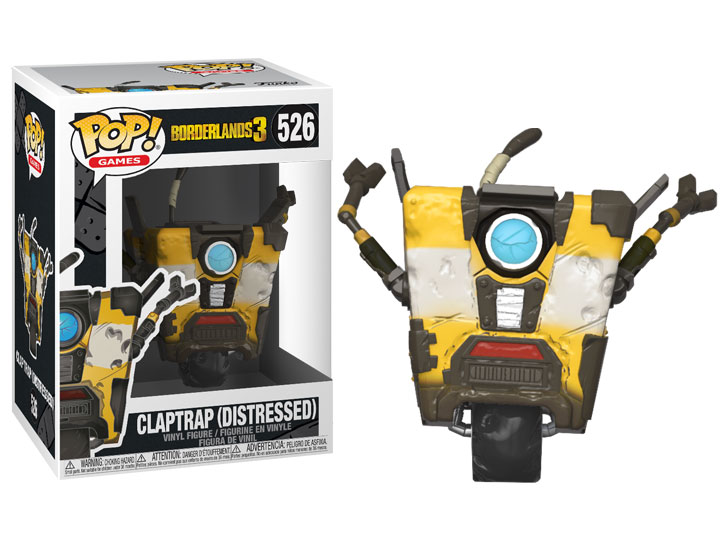 Фігурка Funko Залізяка | Claptrap (Distressed) Borderlands 3