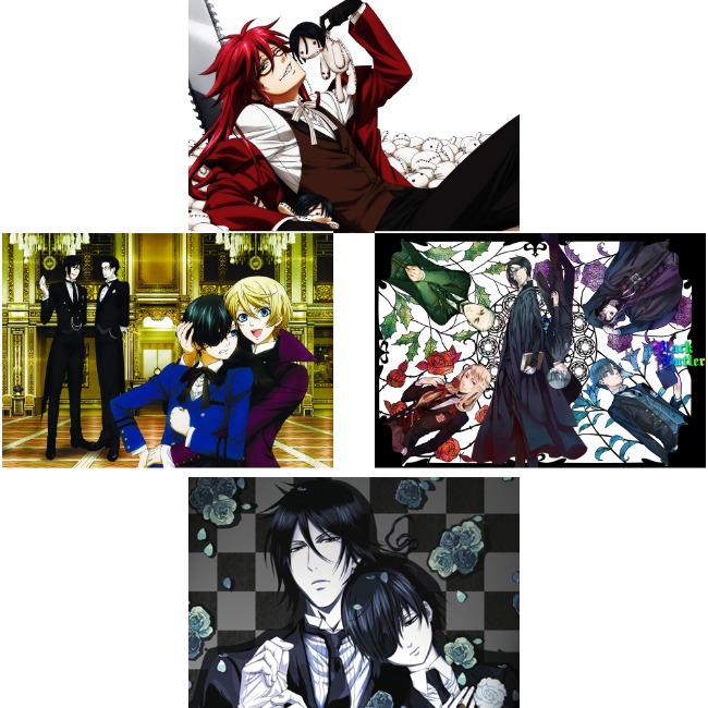 Плакати А3 Black Butler / Темний дворецький 001