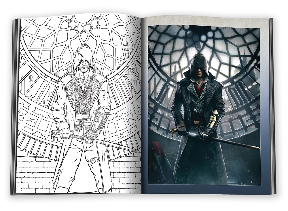 Assassin's Creed. Офіційна розмальовка