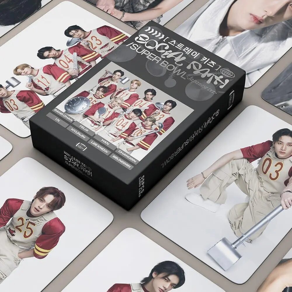 Ломо Карти Lomo Card Stray Kids Стрей Кідс Social Path, 55 штук