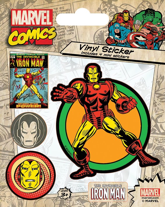 Офіційний набір стікерів Залізний Человік | Iron Man