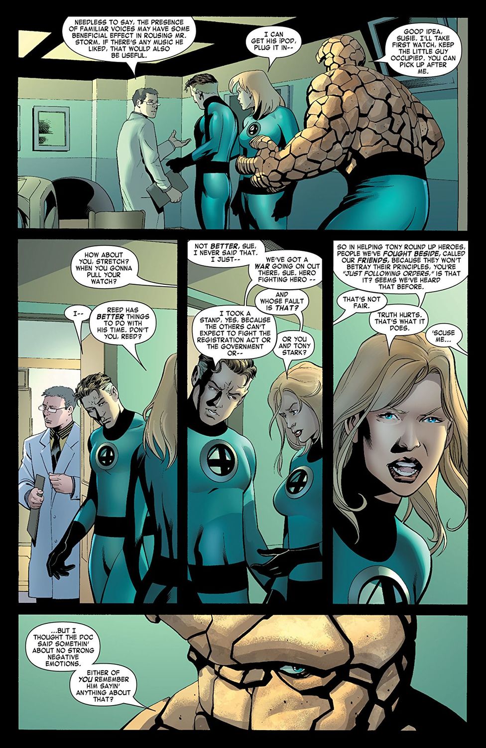 Civil War. Fantastic Four TPB