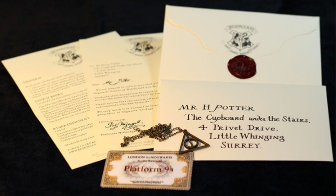 Лист з Хогвартса Гаррі Поттер | Hogwarts Acceptance Letter Harry Potter