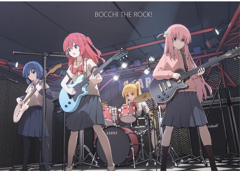 Плакаты A3 Bocchi the Rock / Одиночка-рокер! 003