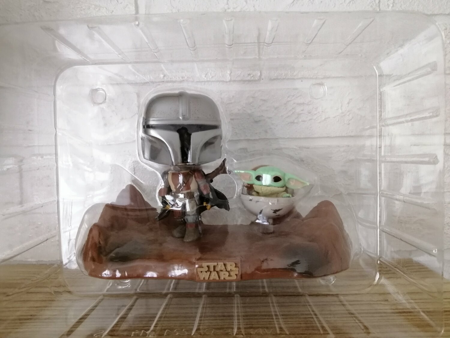 Диорама Funko Мандалорец и Дитя Звёздные Войны | The Mandalorian with The Child Star Wars [#390]