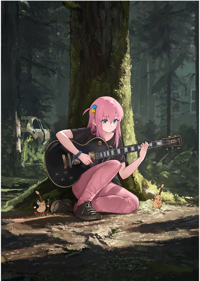 Плакаты A3 Bocchi the Rock / Одиночка-рокер! 013