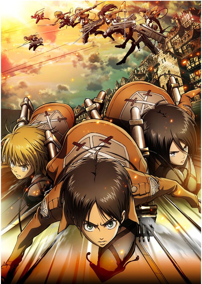 Плакати А3 Attack on Titan / Атака Титанів 017