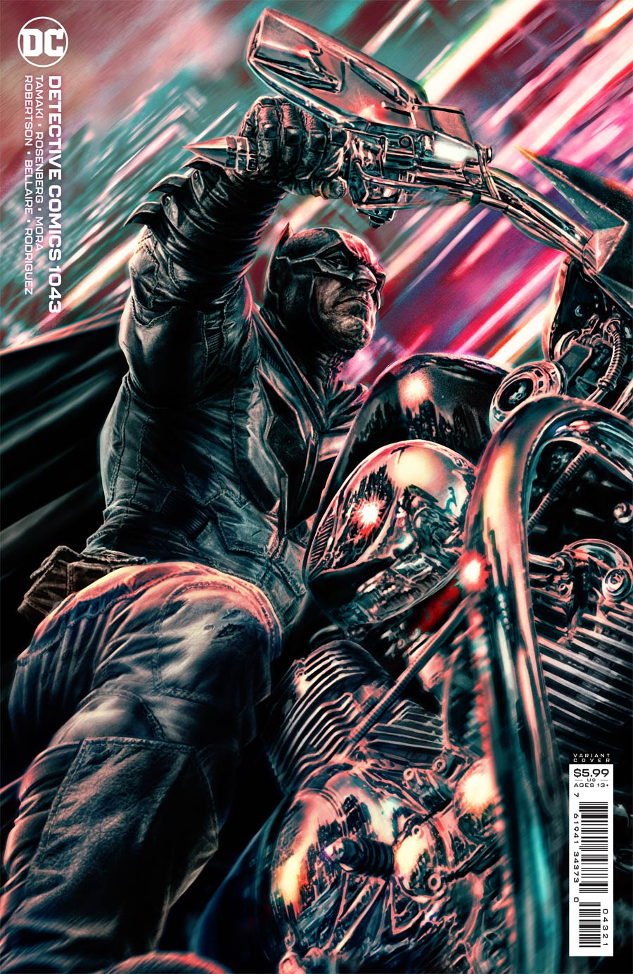 Batman. Detective Comics #1043 Cover B Variant Lee Bermejo Card Stock Cover (Fear State Tie-In)
