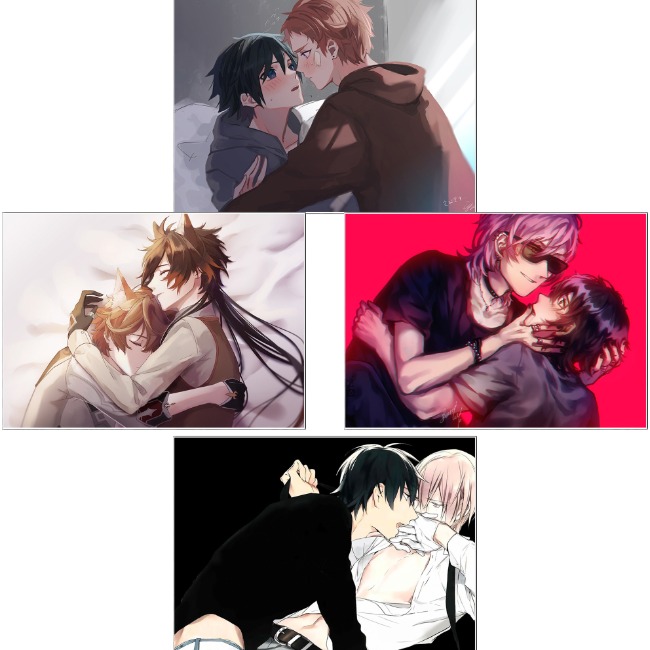 Плакати А3 Yaoi / Яой 003