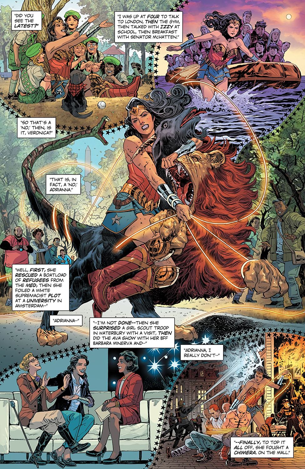 DC Universe Rebirth. Wonder Woman. Vol. 4: Godwatch TPB