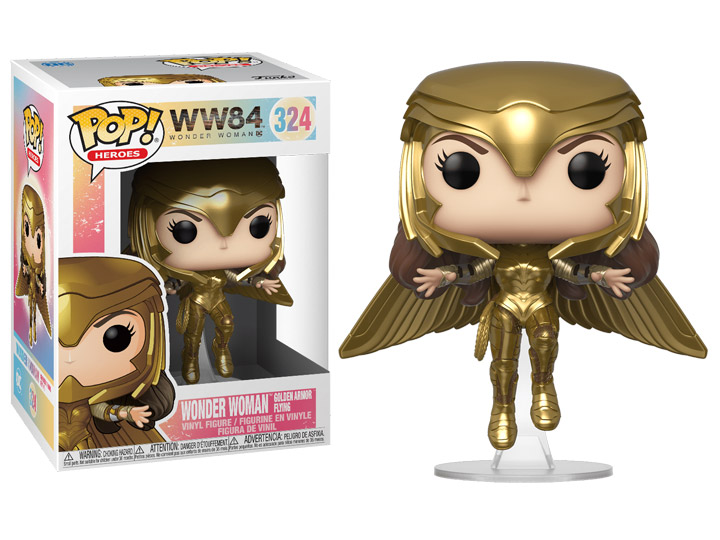 Фігурка Funko Чудо-жінка 1984 (Золоті Обладунки) | Wonder Woman тисяча дев'ятсот вісімдесят чотири (Golden Armor Flying)