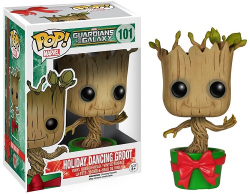 Фигурка-башкотряс Funko Рождественский Маленький Танцующий Грут Стражи Галактики | Holiday Dancing Groot Guardians of the Galaxy