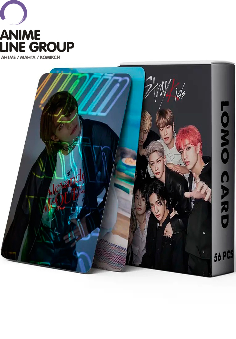 Ломо Карти Lomo Card Stray Kids Стрей Кідс 56 штук