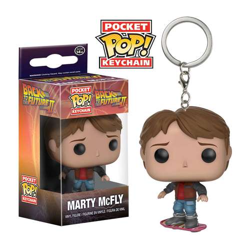 Брелок-фігурка Funko Марті МакФлай Назад у майбутнє | Marty McFly Back to the Future
