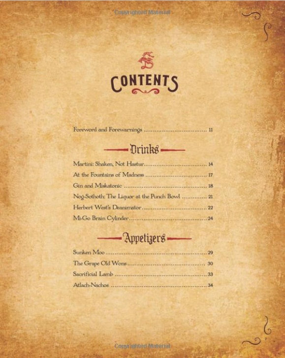The Necronomnomnom. Recipes and Rites from the Lore of H. P. Lovecraft HC