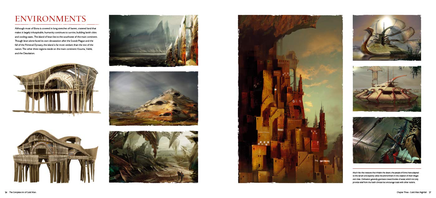 The Complete Art of Guild Wars. ArenaNet HC (20th Anniversary Edition)