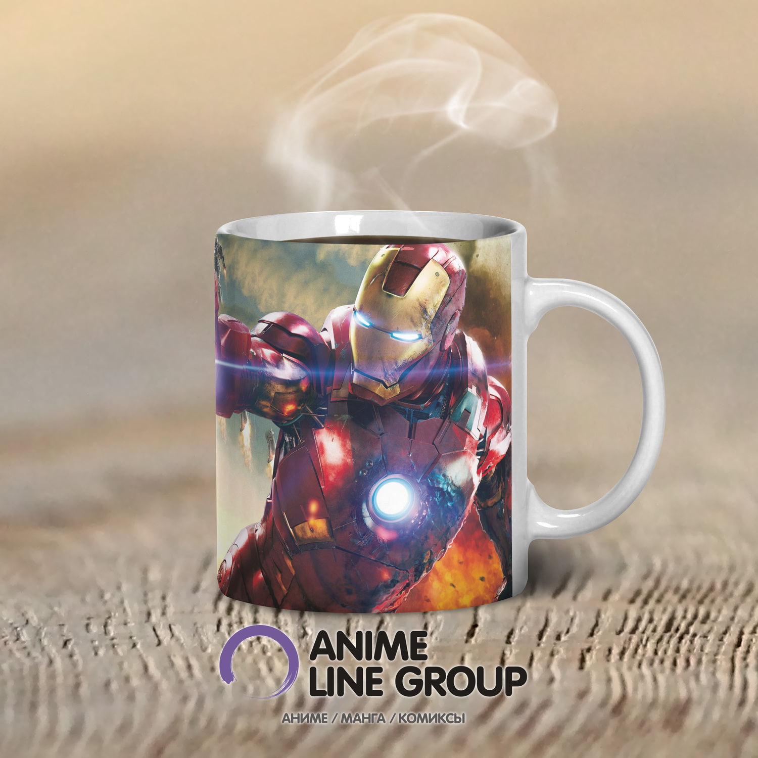 Чашка Iron Man