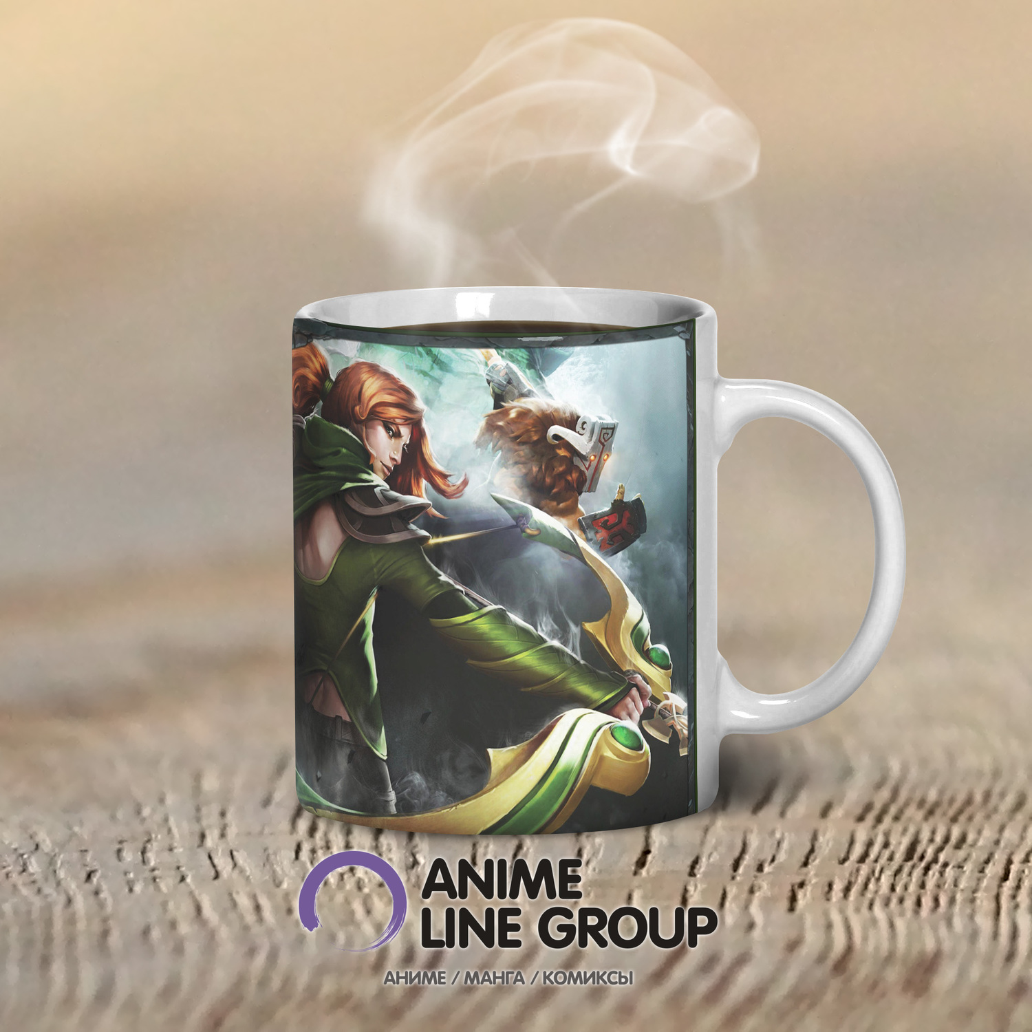чашка Dota