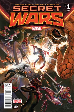 Secret Wars #1 Cover A 1st Ptg Regular Alex Ross Cover