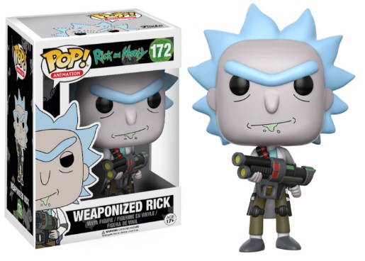 Фигурка Funko Вооружённый Рик (Рик и Морти) | Weaponized Rick (Rick and Morty)