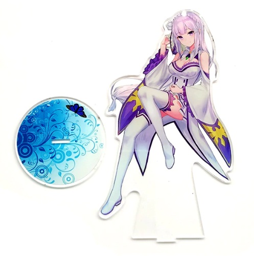 Акриловая фигурка Эмилии Re:Zero 15 см | Re:Zero Эмилия