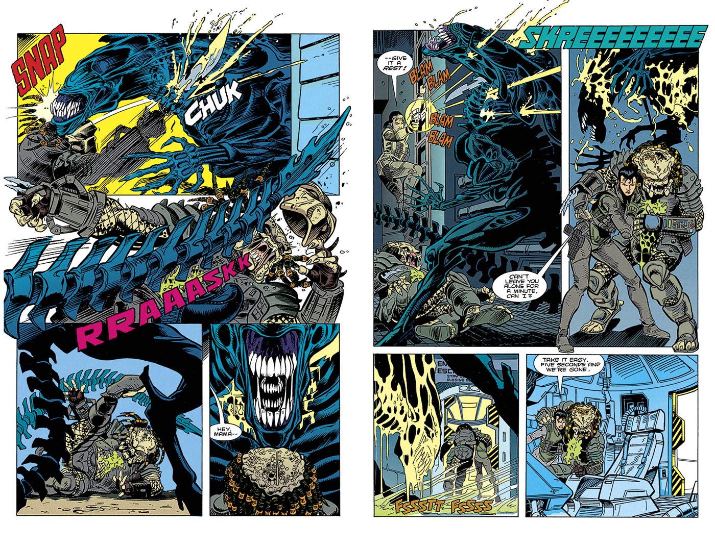 Aliens vs. Predator. The Original Comics Series HC (30th Anniversary)