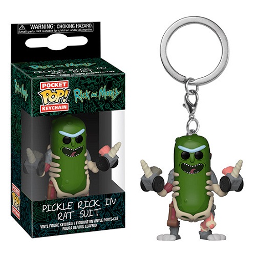 Брелок-фігурка Funko Огурчик Рік (Рік і Морті) | Pickle Rick (Rick and Morty)