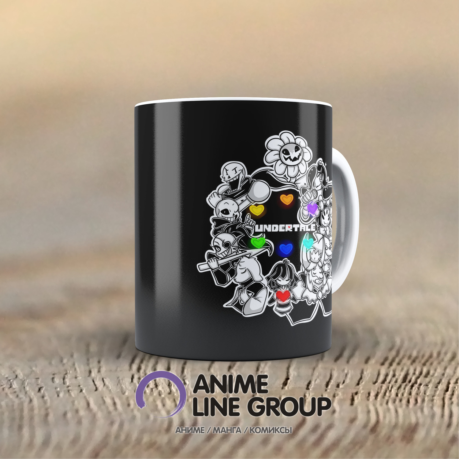 чашка Undertale