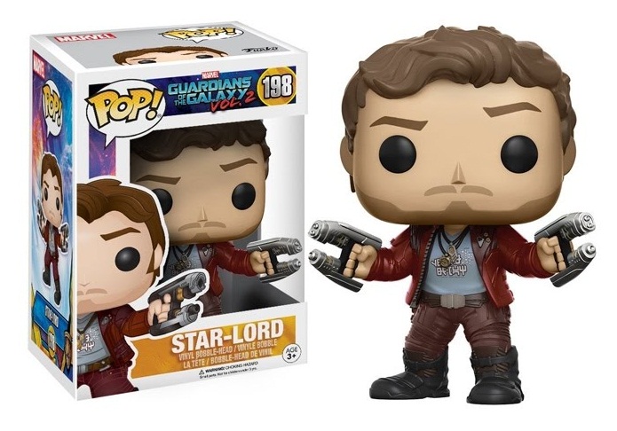 Фігурка-башкотряс Funko Зірковий Лорд Стражі Галактики 2 | Star-Lord Guardians of the Galaxy Vol. 2