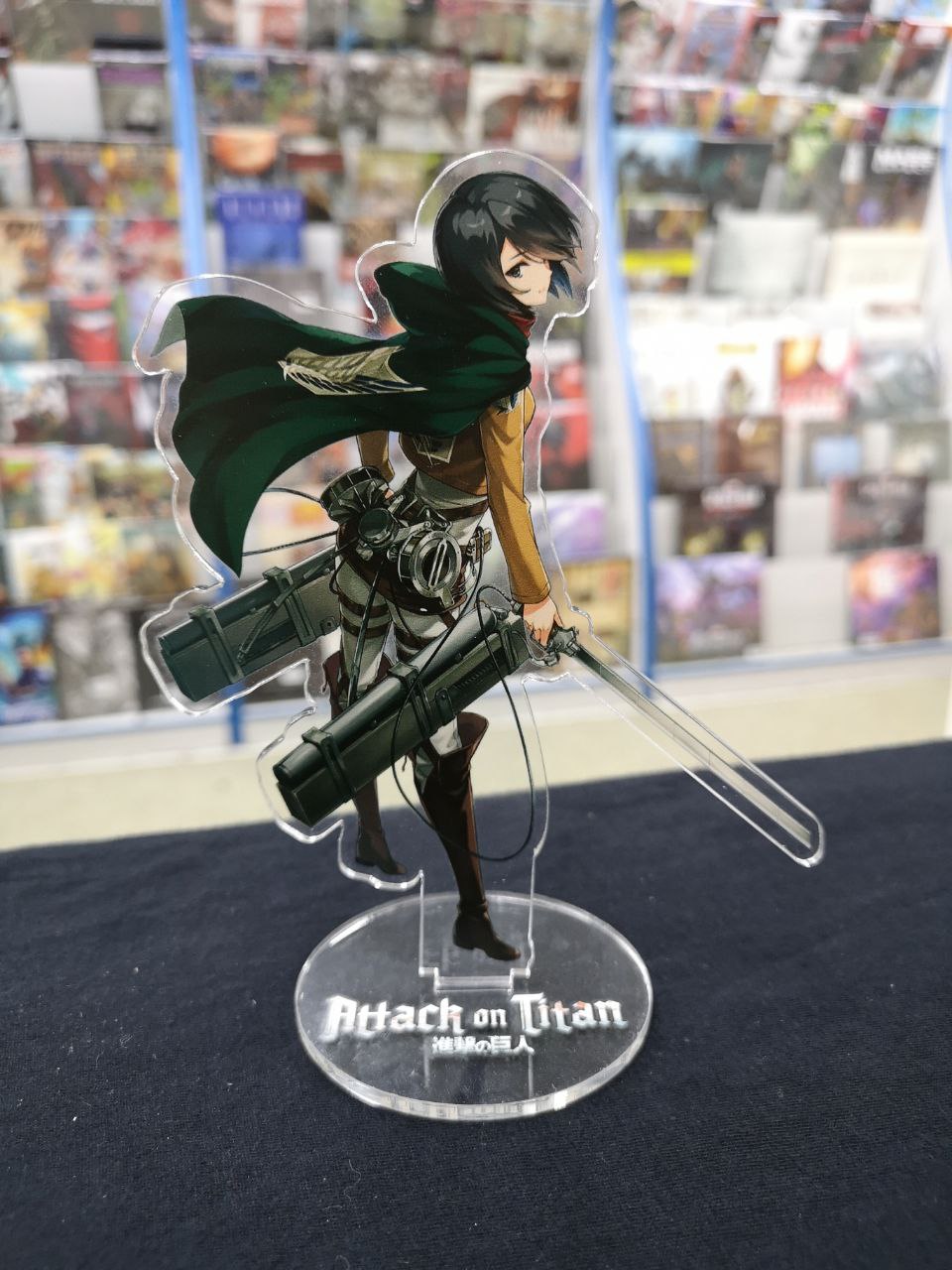 Акриловая фигурка Микасы Акерманн, Атака Титанов, 15 см | Attack on Titan Mikasa Ackermann