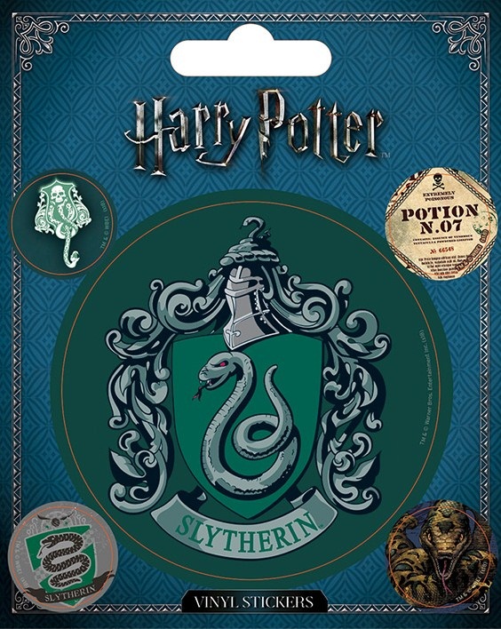 Офіційний набір стікерів Слізерін Гаррі Поттер | Slytherin Harry Potter