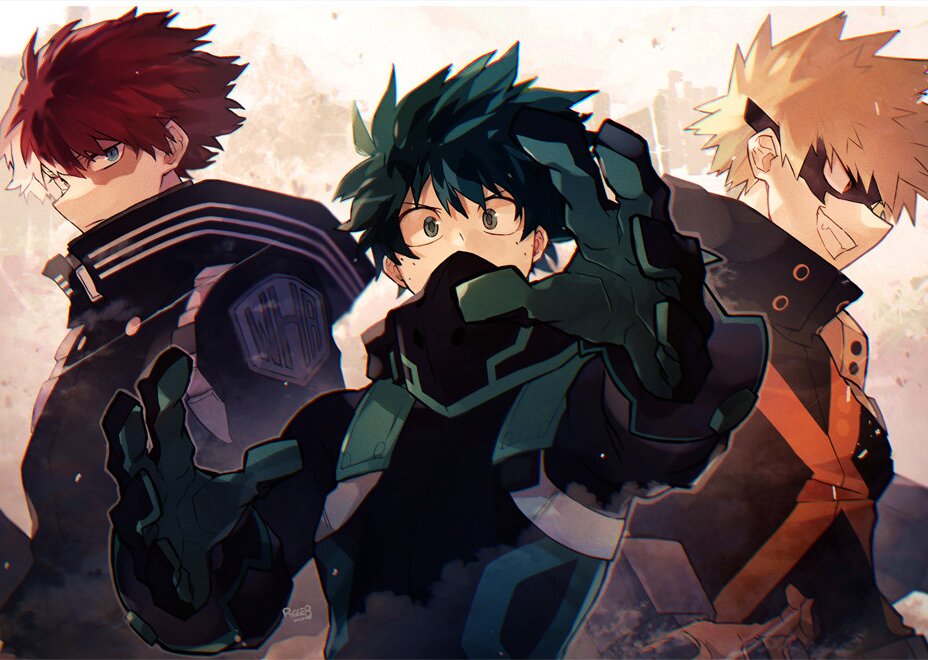 Плакати А3 Boku no Hero Academia / Моя Академія 002