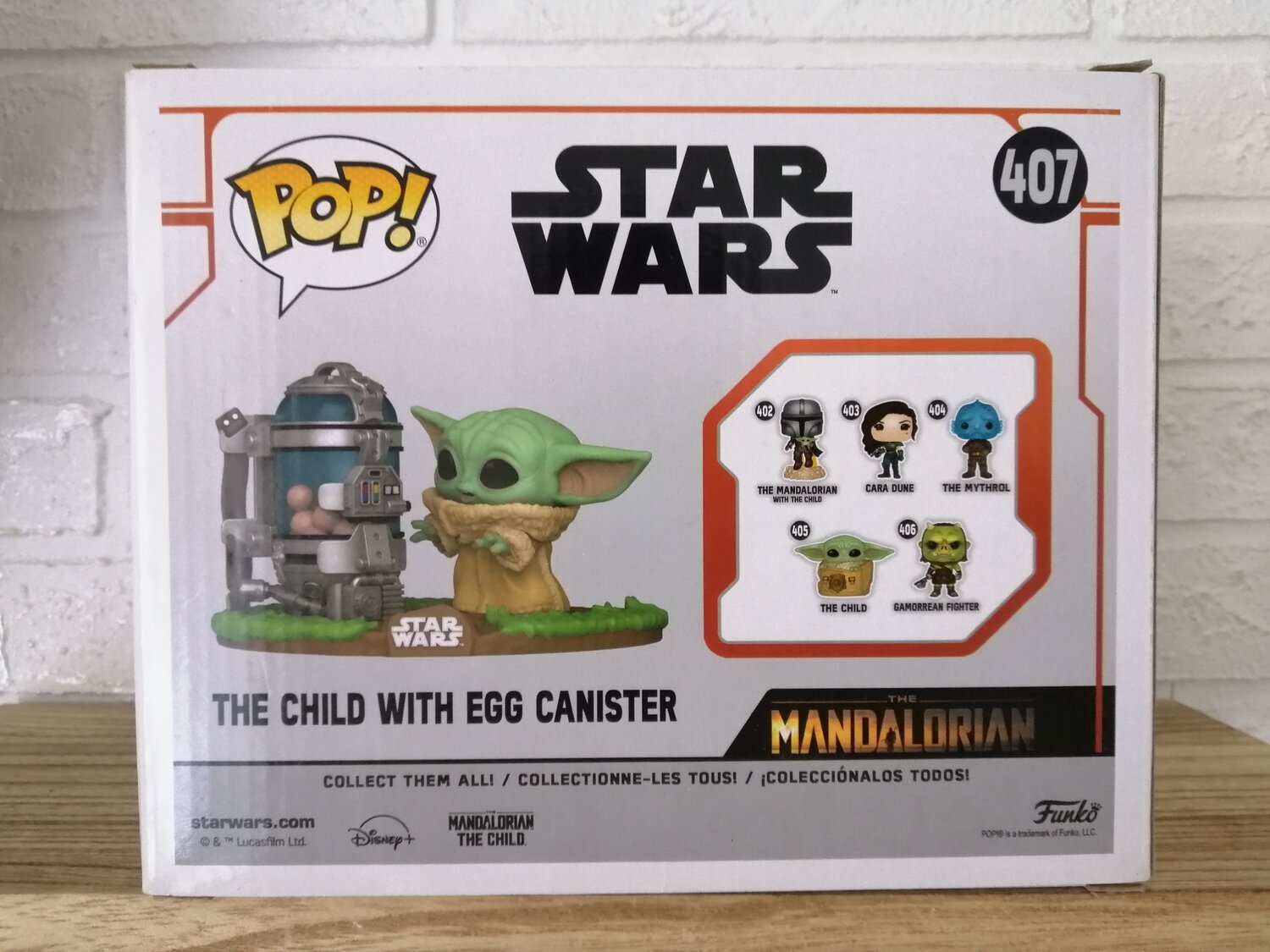 Діорама Funko Дитя і контейнер для яєць Мандалорець Зоряні Війни | The Child with Egg Canister The Mandalorian Star Wars [#407]
